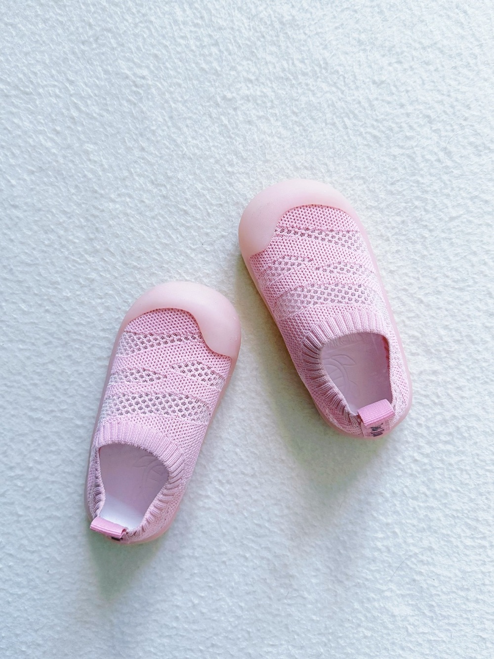 Jan & Jul Toddler Girls Jelly Jumper Flow Knit Quick Dry Pink Water Shoes Size 6